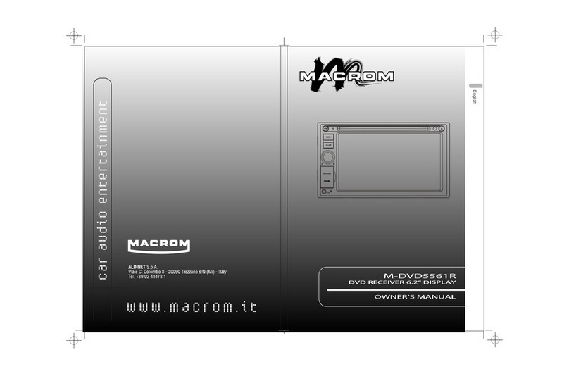 Macrom M-DVD5561R User manual