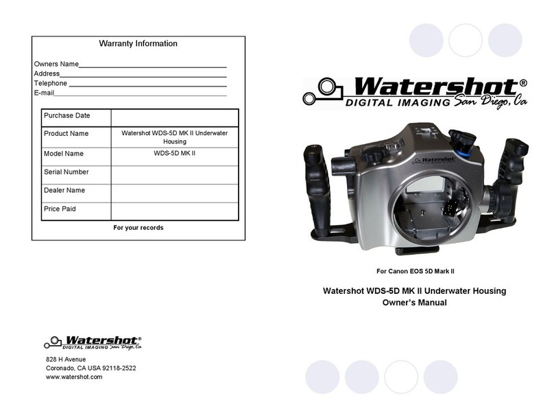 Watershot WDS-5D MK II owner's manual
