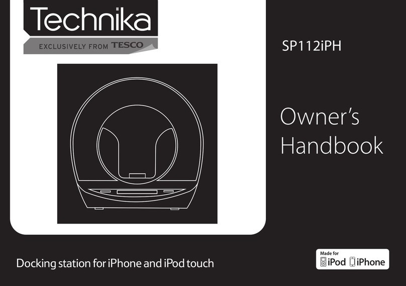 Technika SP112iPH Owner's handbook