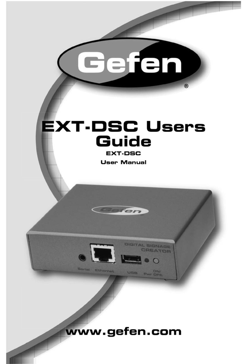 Gefen EXT-DSC user guide