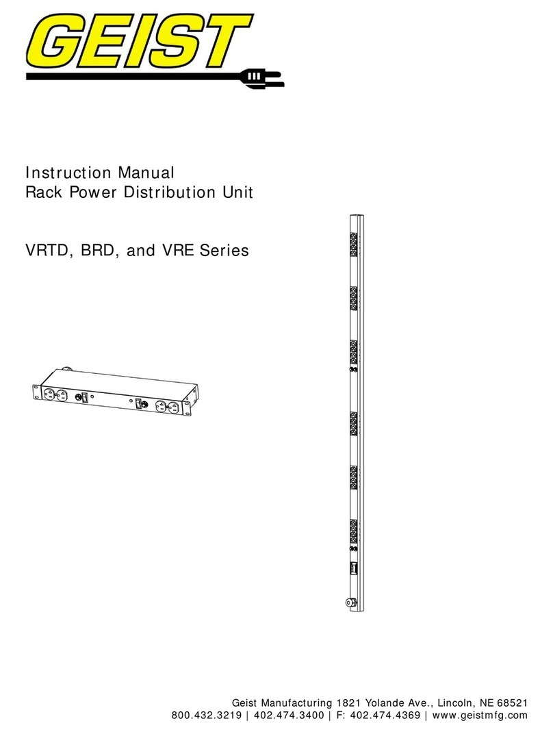 Geist VRTD Series instruction manual