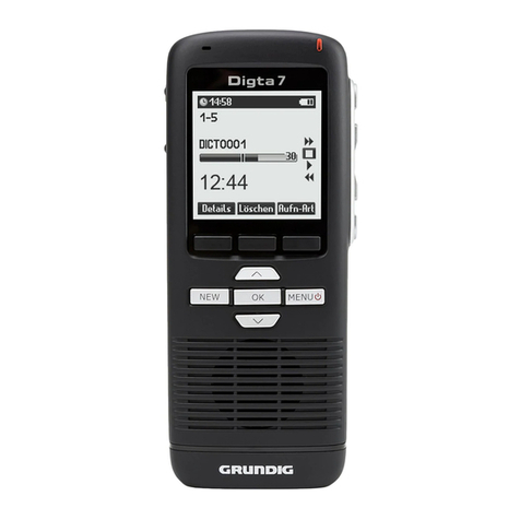 Grundig Digta 7 Push User manual Grundig Digta 7 Push User manual