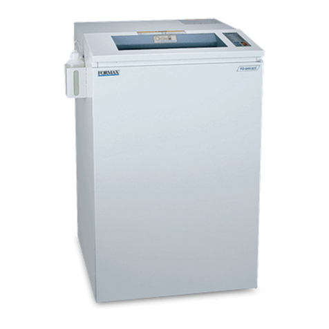 Formax FD 8652CC User manual