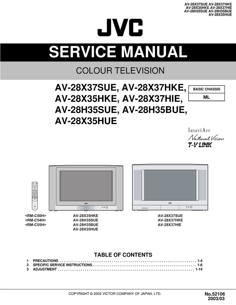 JVC AV-28X37SUE User manual