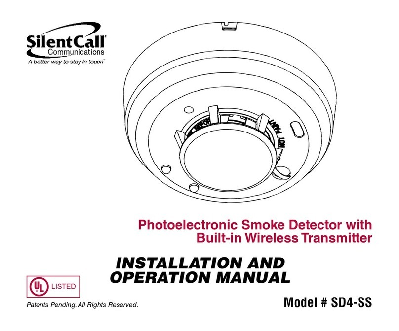 Silent Call Communications SD4-SS Installation and operation manual