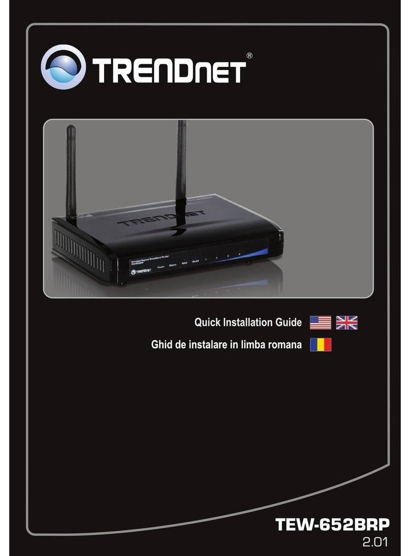 TRENDnet TEW-652BRP User manual