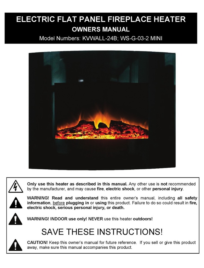 VDG KVWALL-24B owner's manual