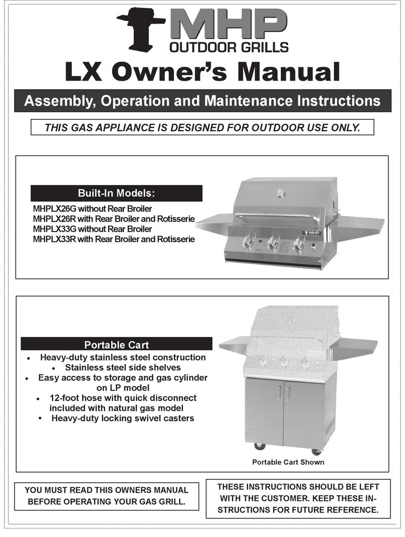 MHP MHPLX26G User manual