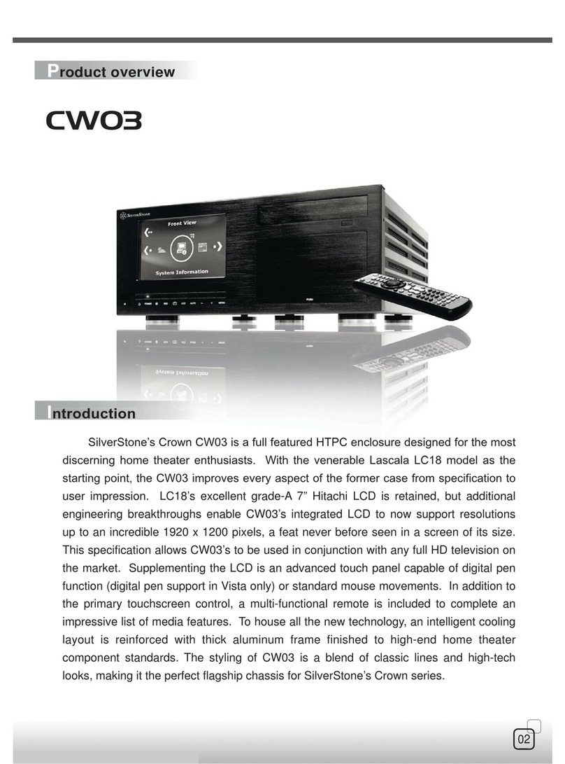 SilverStone CW03 installation guide