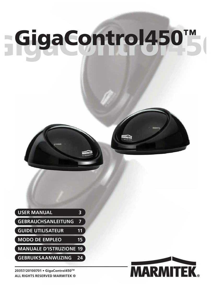 Marmitek GigaControl450 user manual