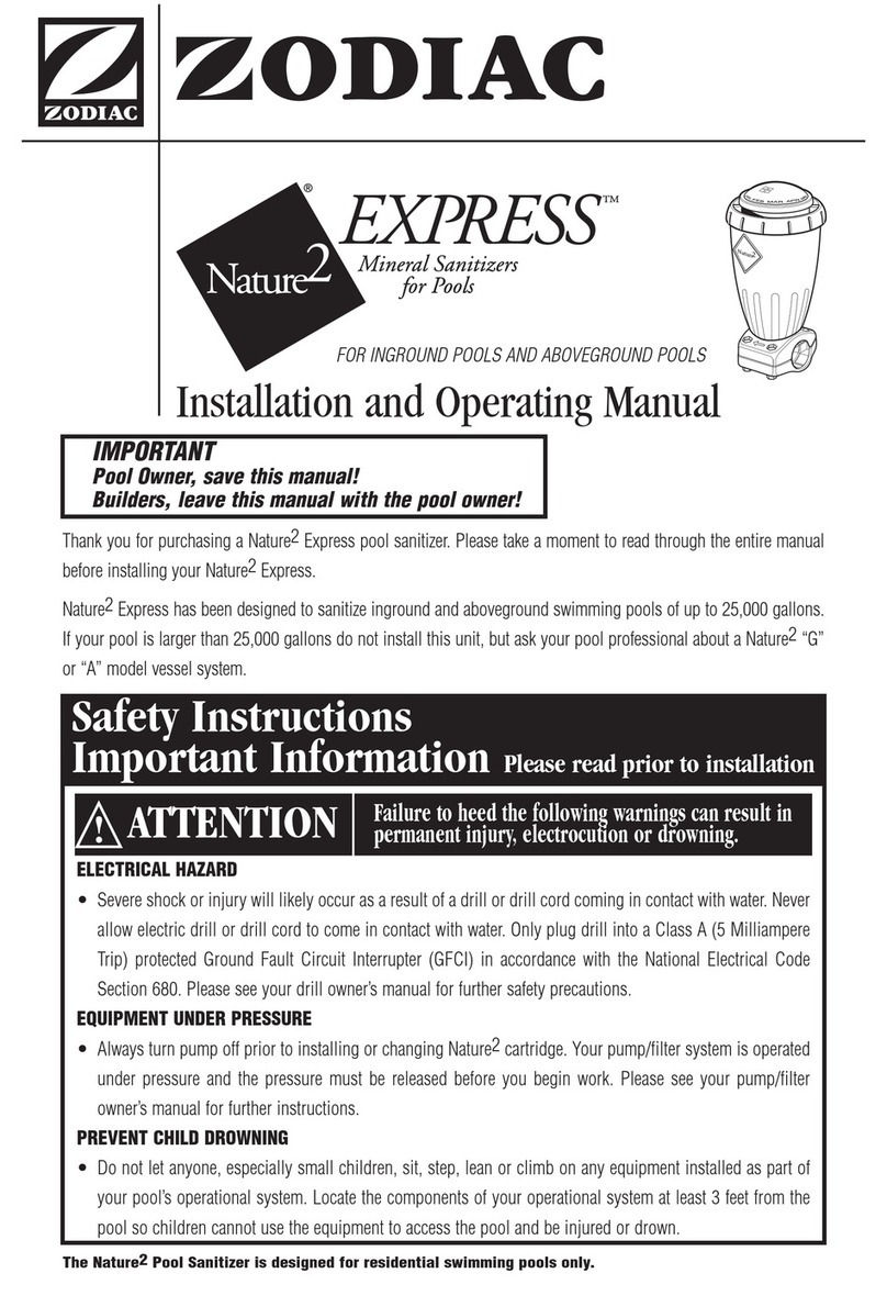 Zodiac Nature 2 Express User manual