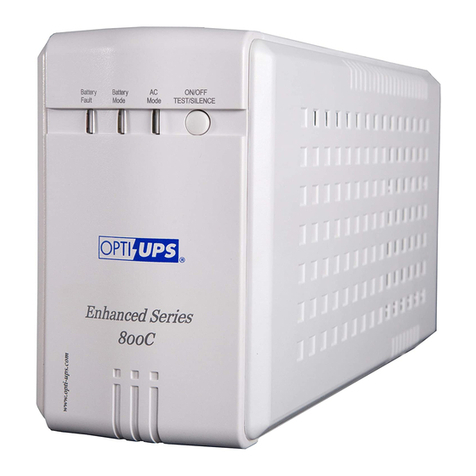 OPTI-UPS ES550C User manual OPTI-UPS ES550C User manual