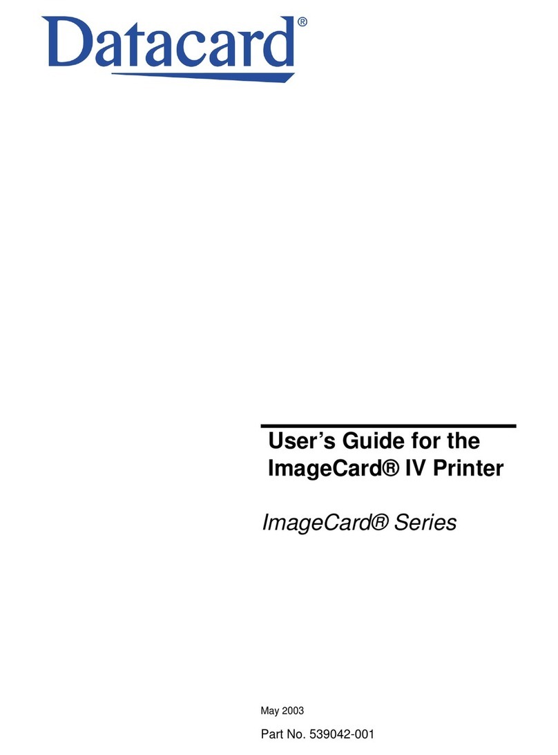 DataCard ImageCard IV User manual DataCard ImageCard IV User manual