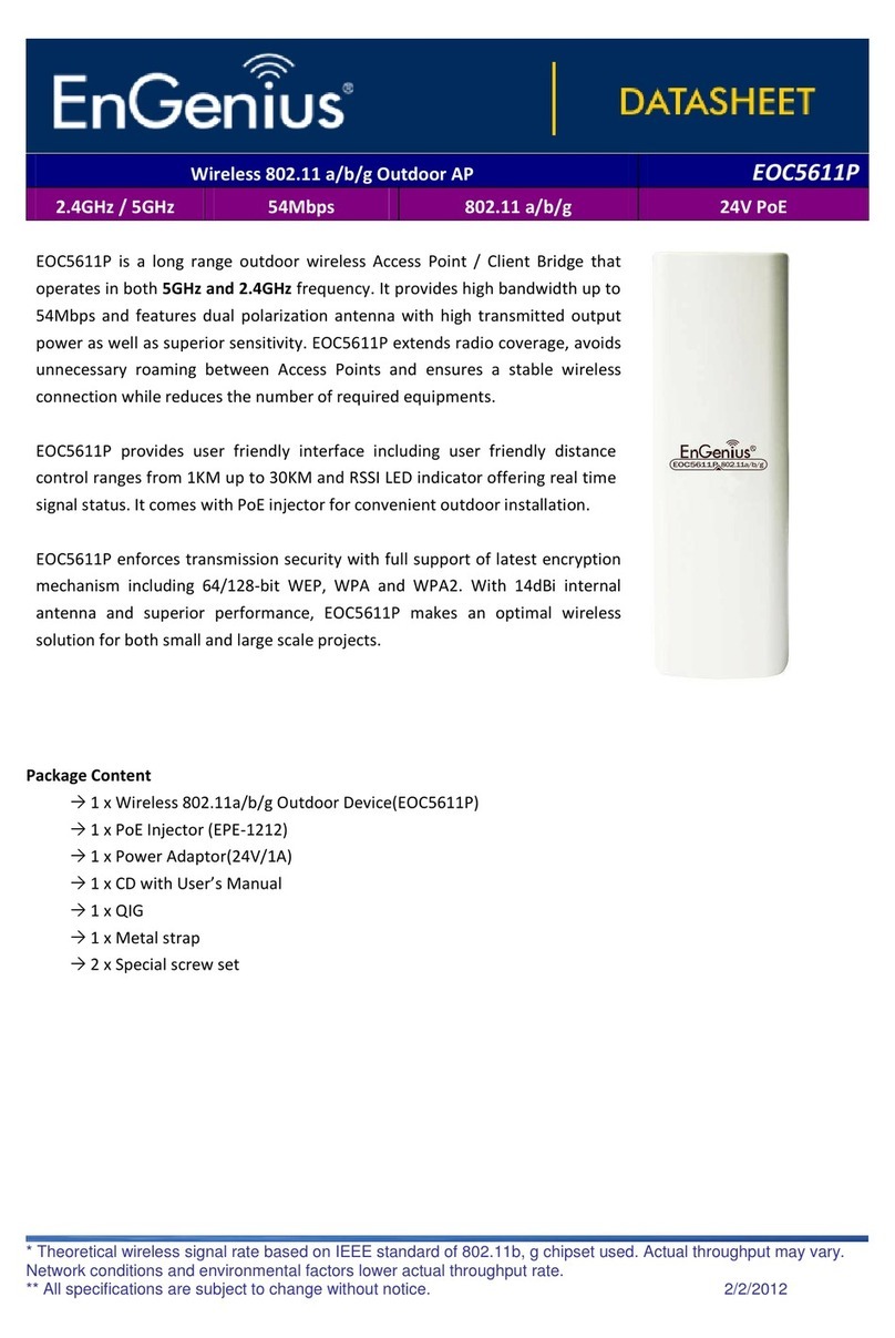 EnGenius EOC5611P User manual