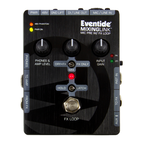 Eventide Mixing Link user guide