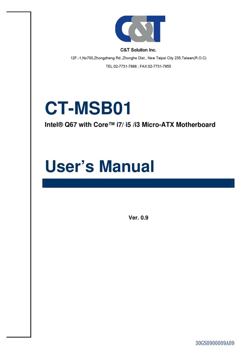 C&T Solution CT-MSB01 user manual