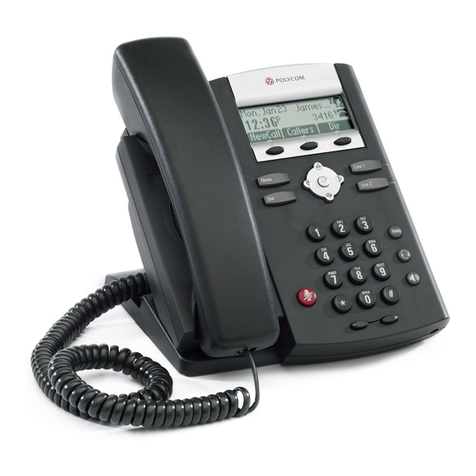 Polycom SoundPoint IP 331 User manual