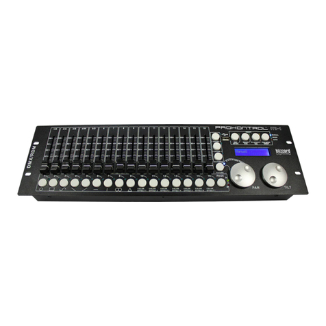 Blizzard Lighting PROKONTROL MH user manual
