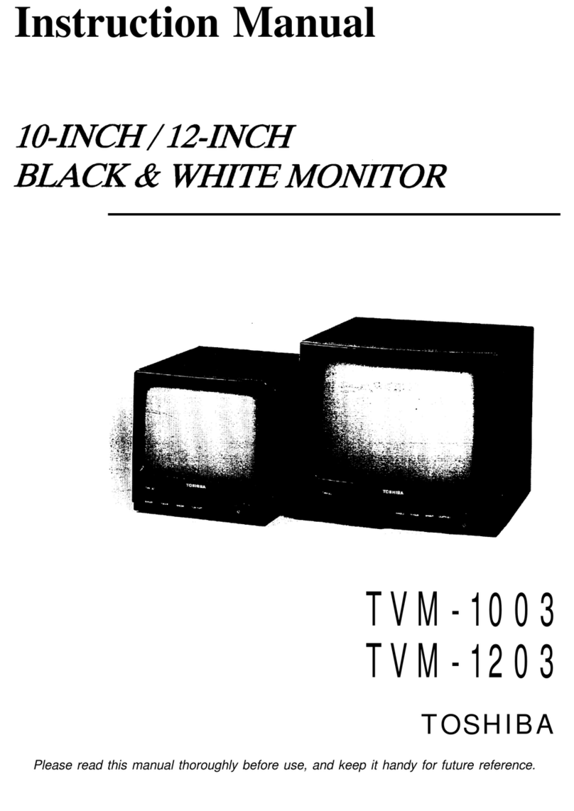 Toshiba TVM-1003 User manual