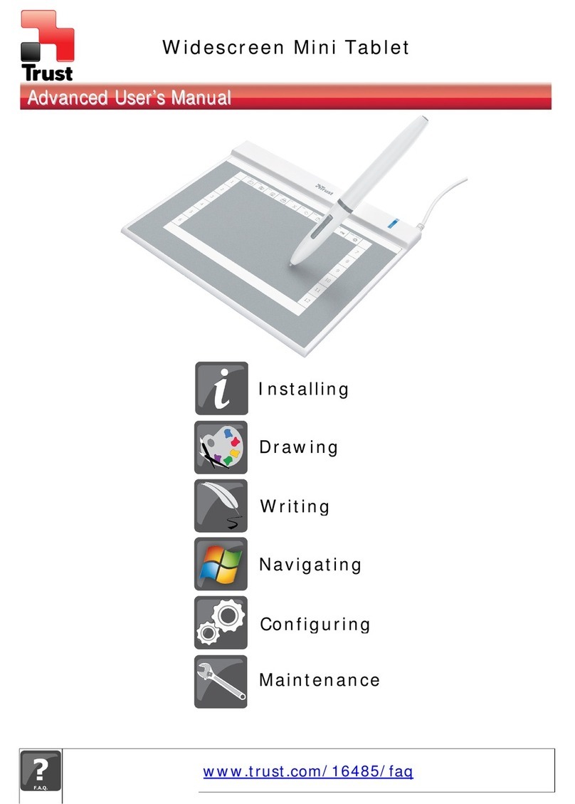 Trust Widescreen Mini Tablet Assembly instructions