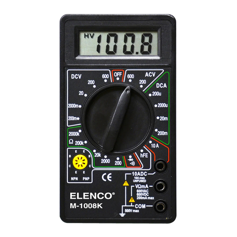 Elenco Electronics M-1008K User guide Elenco Electronics M-1008K User guide