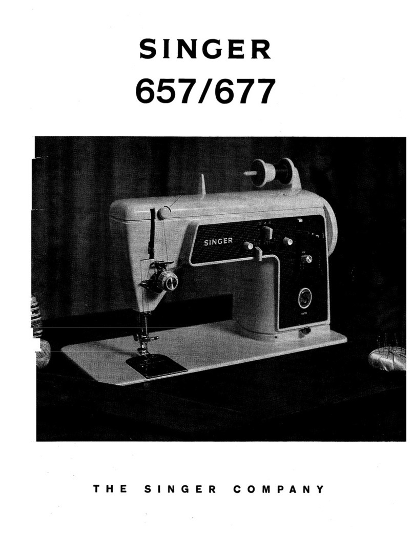 Singer 657 User manual Singer 657 User manual