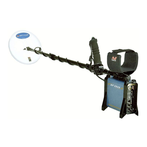 Minelab GP 3500 User manual
