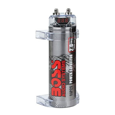 Boss Audio Systems CAP2C user manual