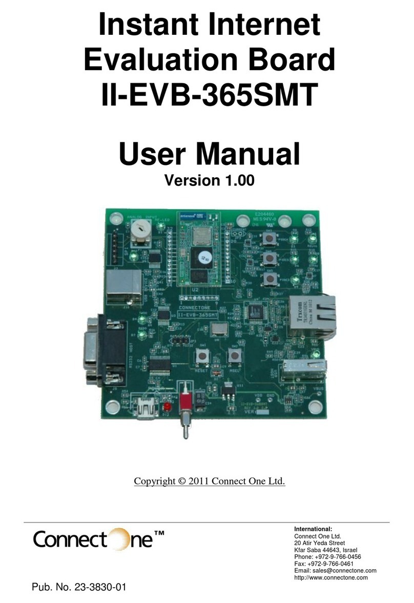 Connect One II-EVB-365SMT user manual