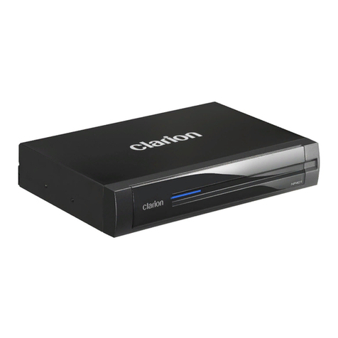Clarion NP401 Owner's manual & installation manual