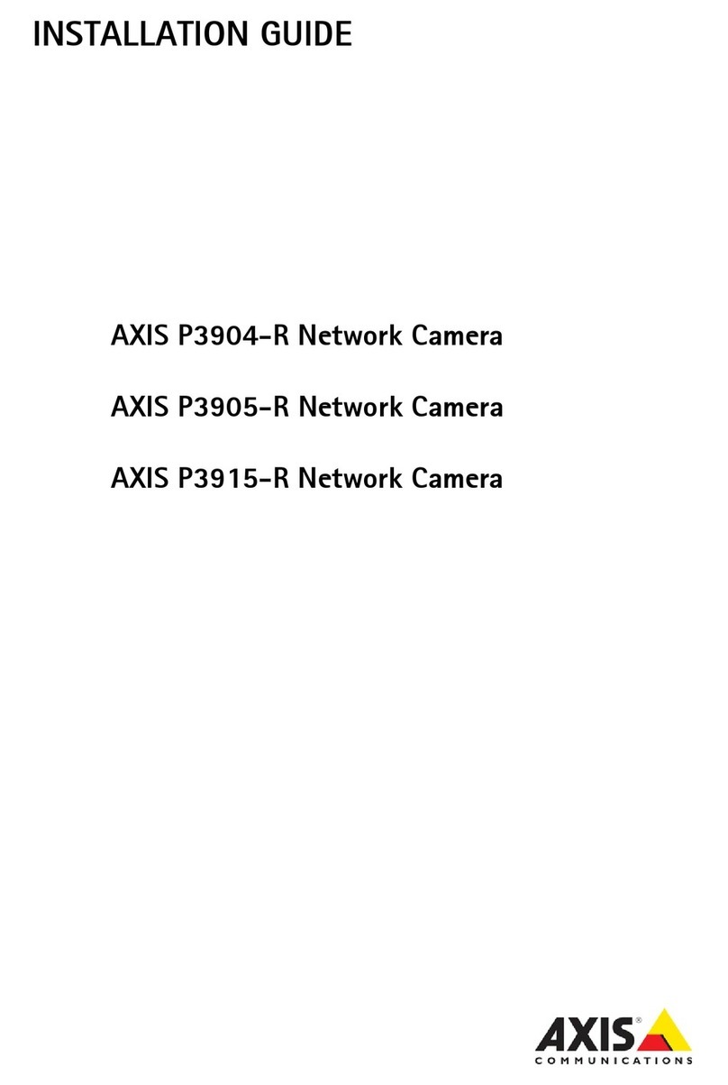 Axis P3904-R User manual