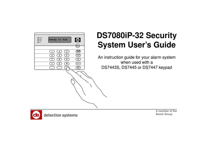 Detection Systems DS7080iP-32 user guide