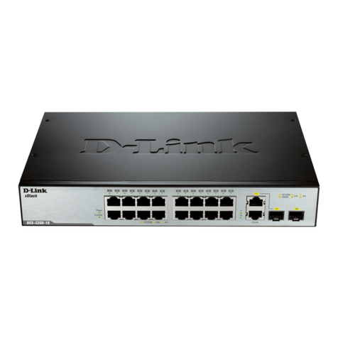 D-Link xStack DES-3200 Series User manual