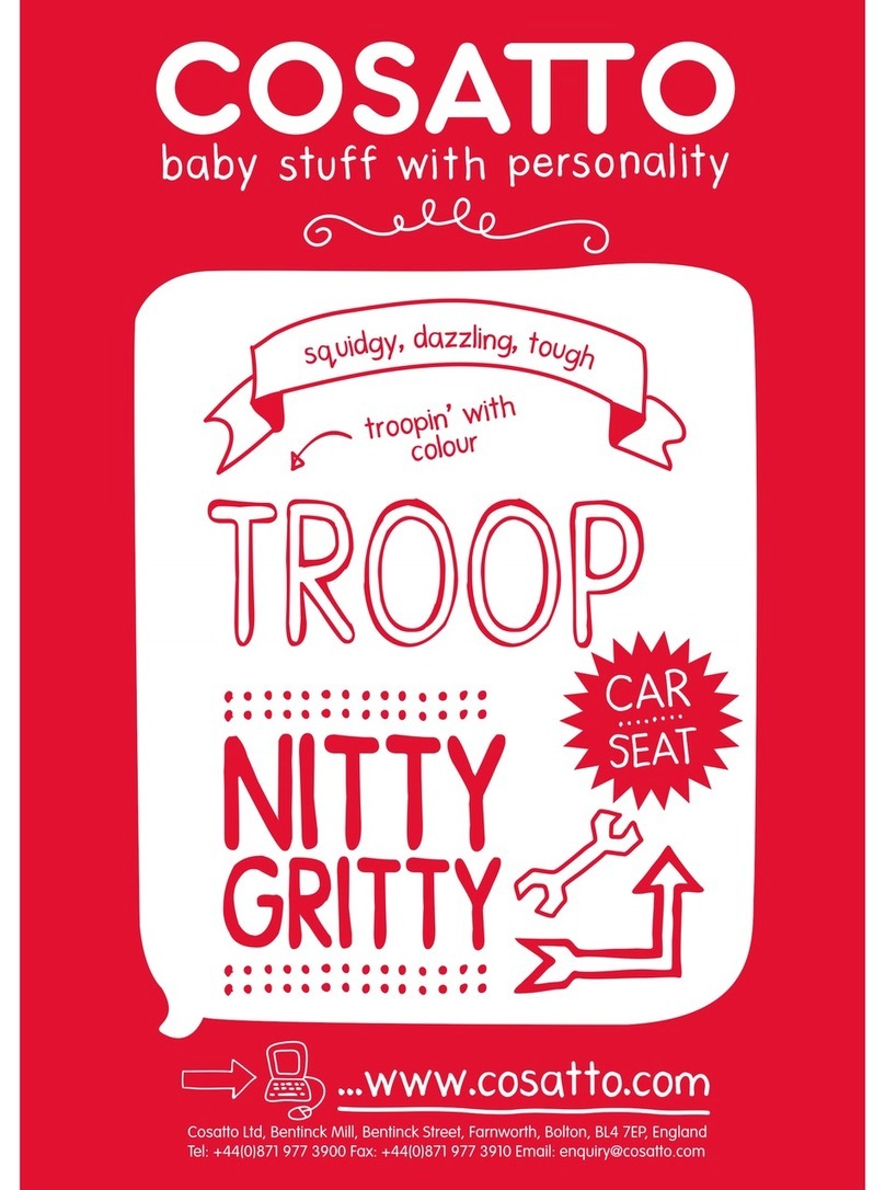 Cosatto Troop Nitty Gritty instructions