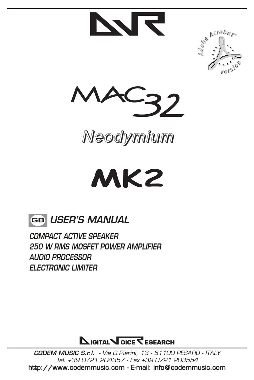 Digital Voice Research Mac 32 user manual