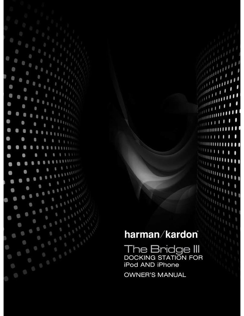 Harman Kardon The Bridge III owner's manual