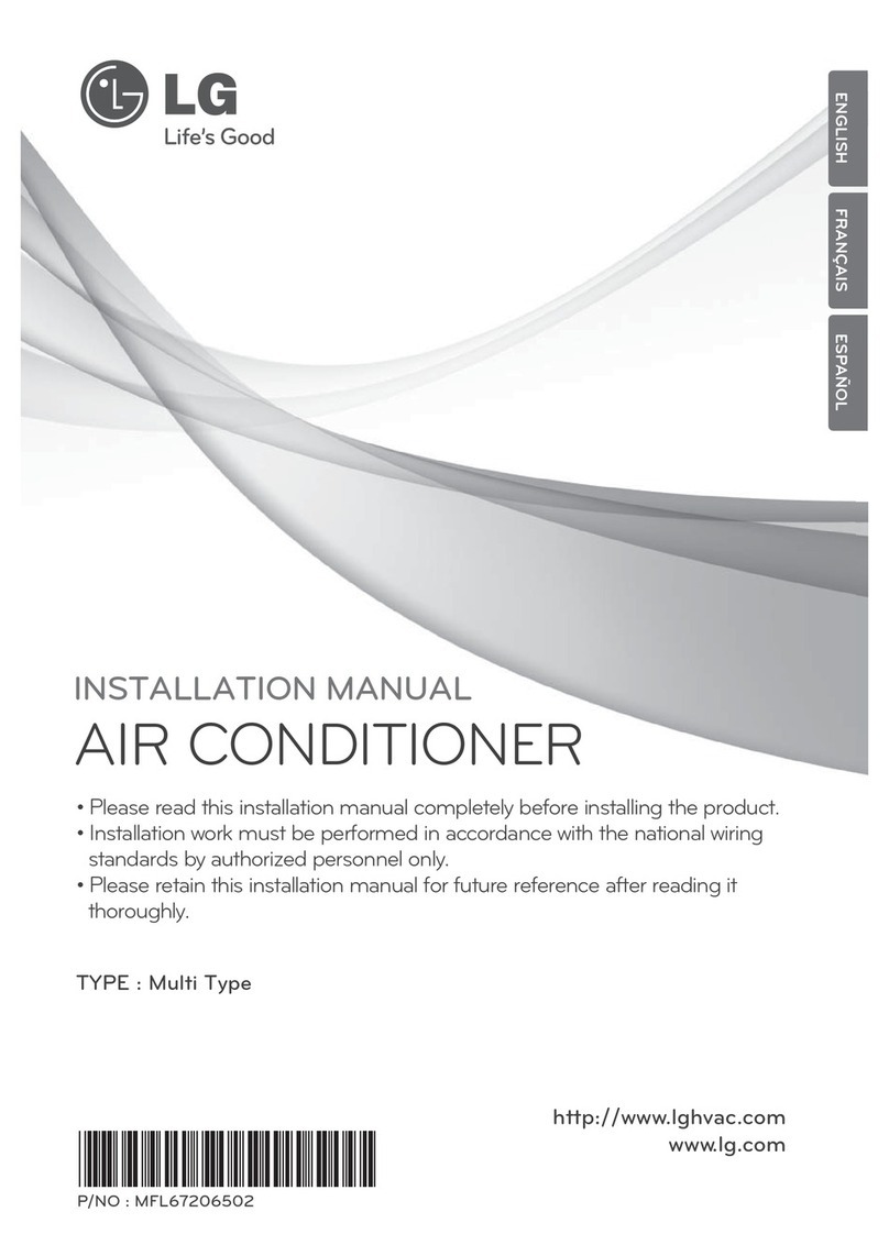 LG FLEX MULTI SPLIT User manual