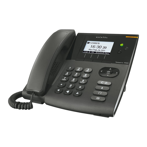 Alcatel Temporis IP 600 User manual