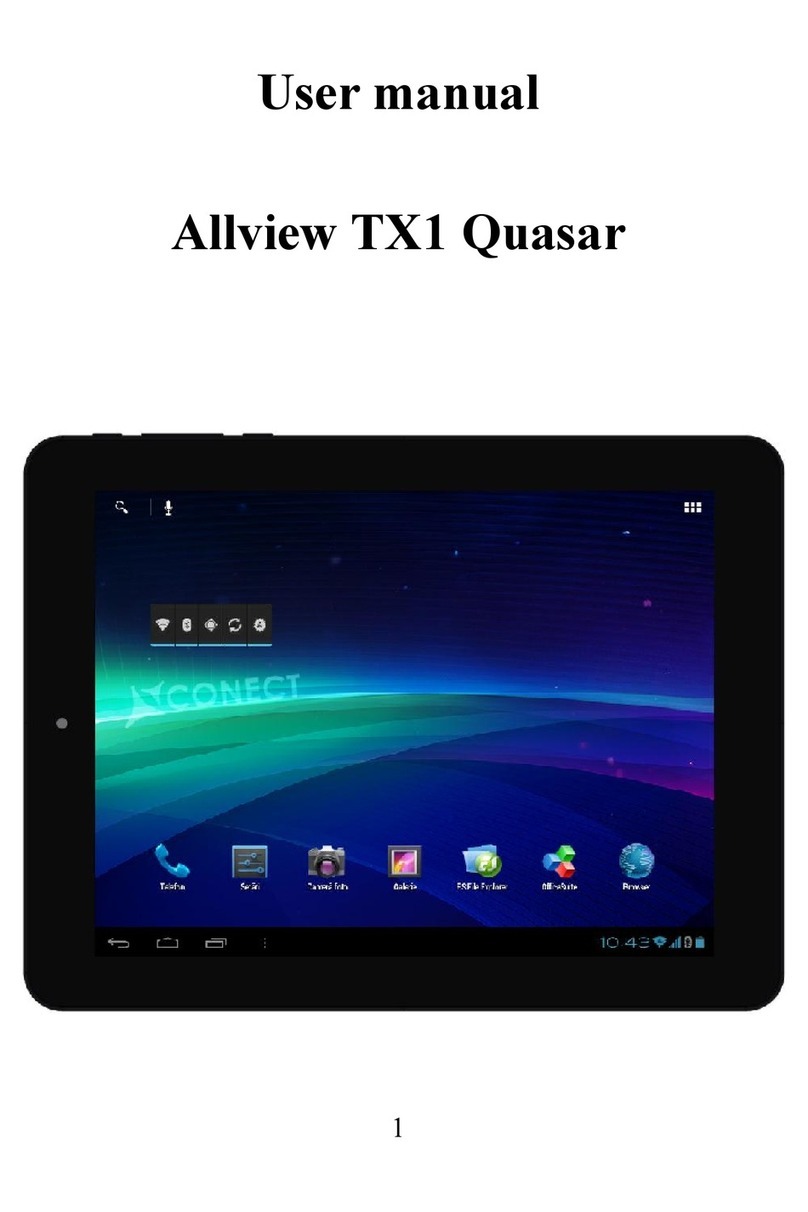 Quasar Allview TX1 user manual
