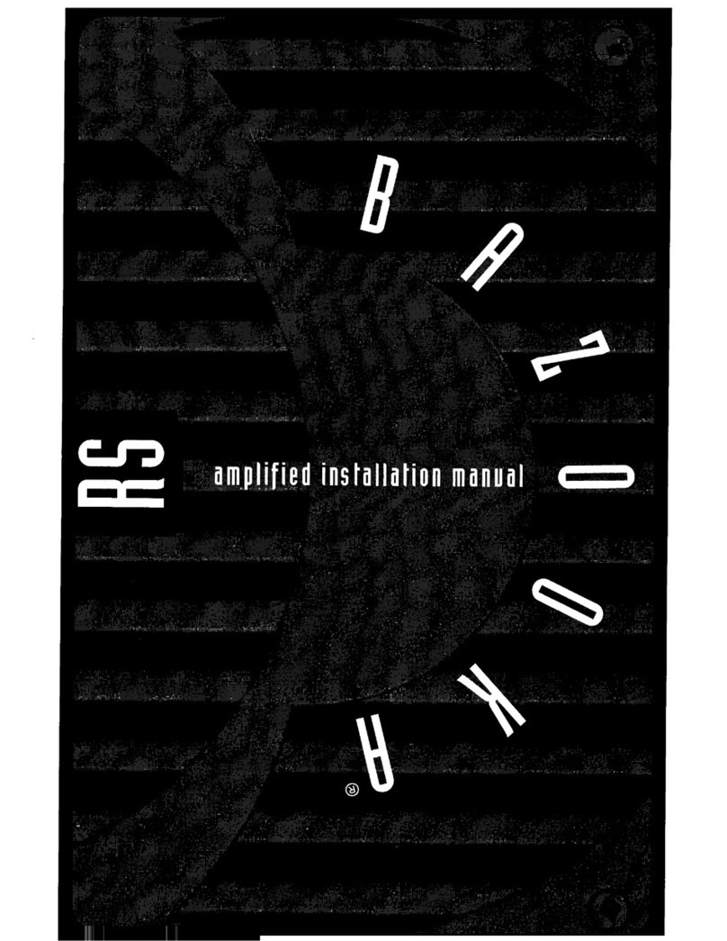 Bazooka RS installation manual