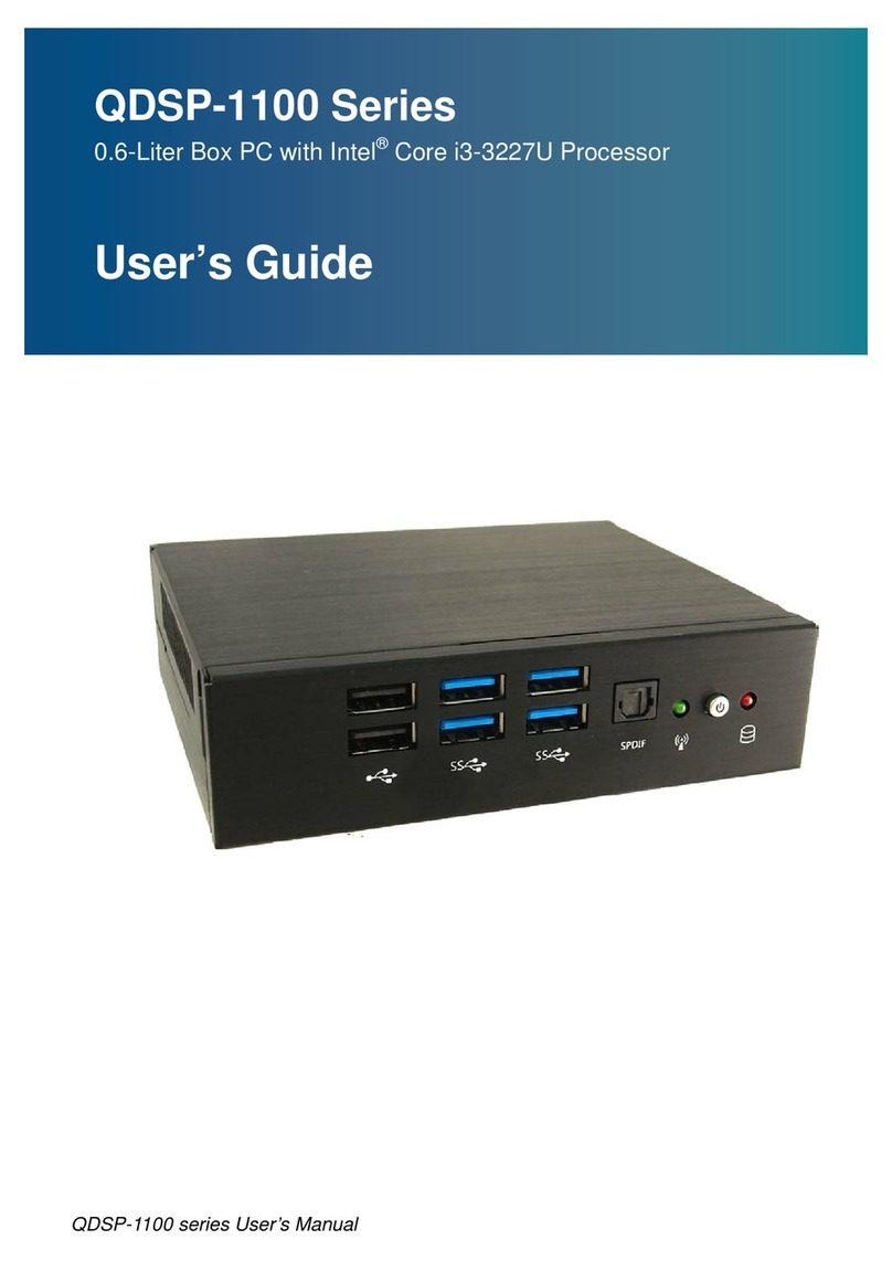 Quanmax QDSP-1100 Series User manual Quanmax QDSP-1100 Series User manual