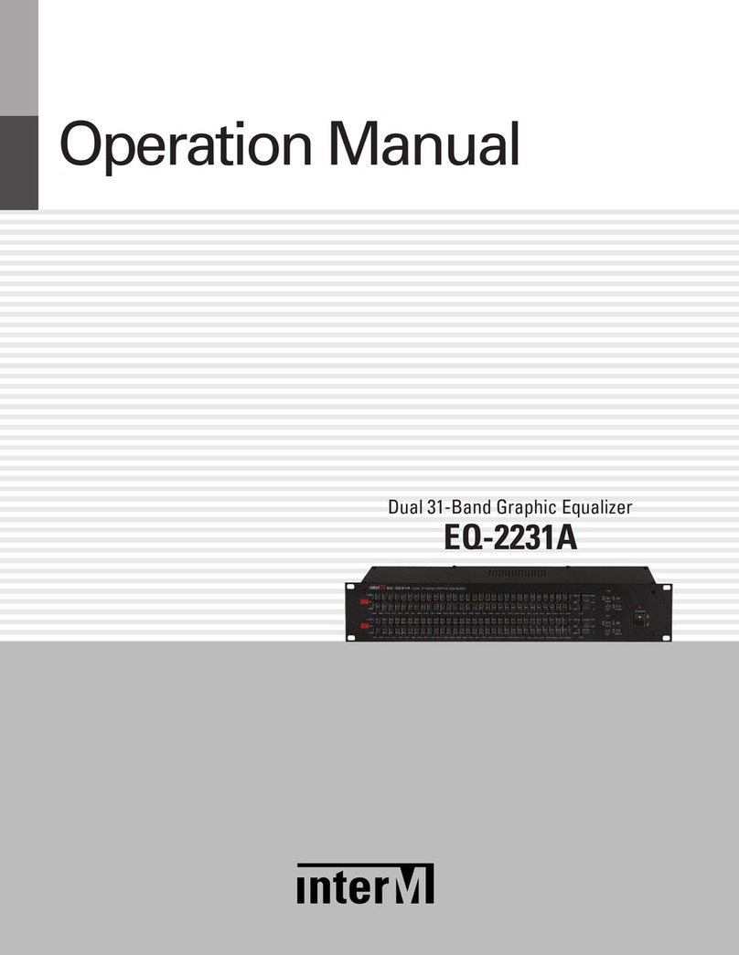 Inter-m EQ-2231A Operation manual