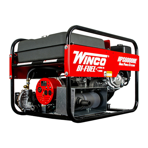 Winco Home power HPS6000HE User manual