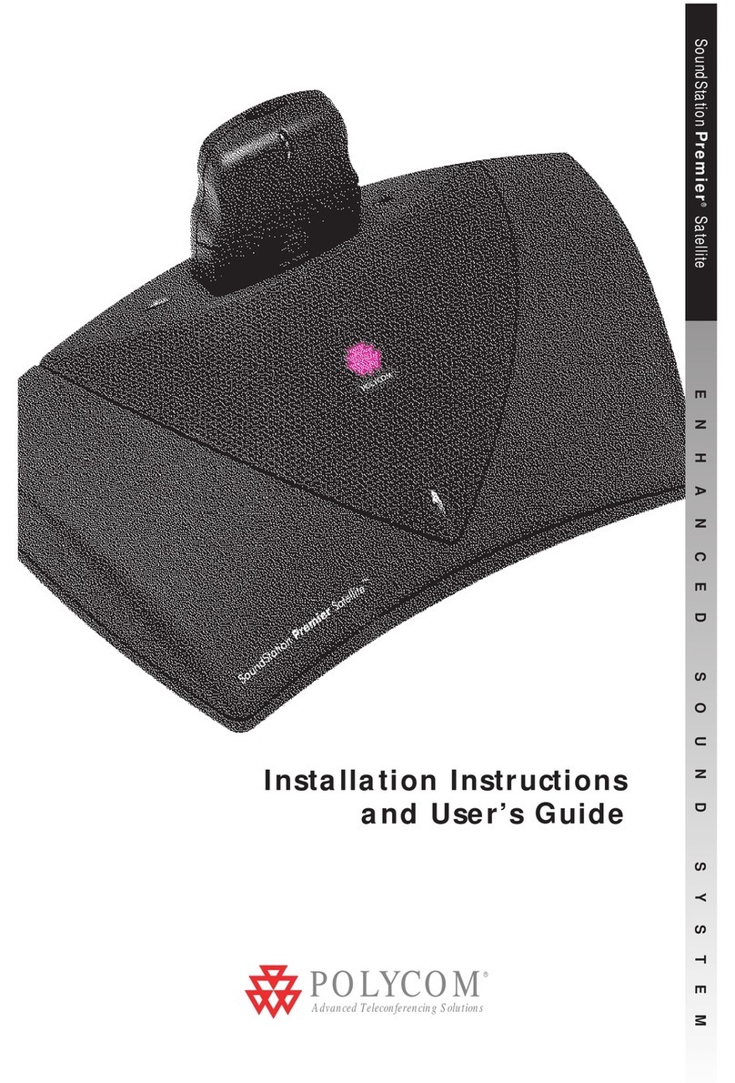 Polycom SoundStation Premier Mounting instructions