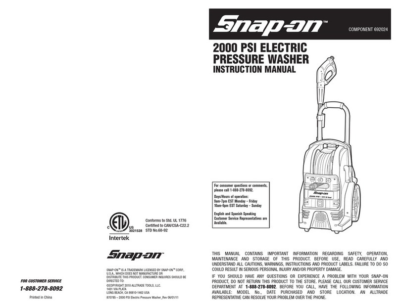 Snap-On 692024 instruction manual