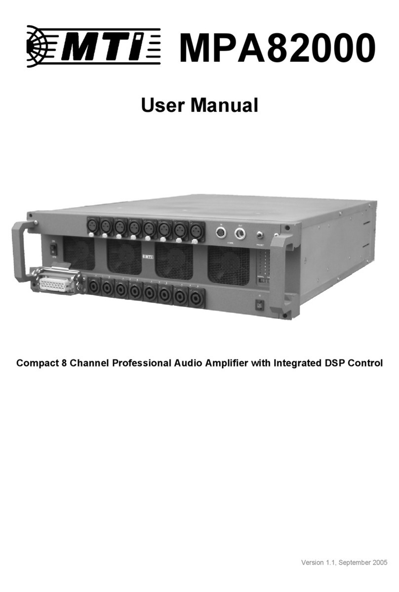 M-TI MPA82000 user manual