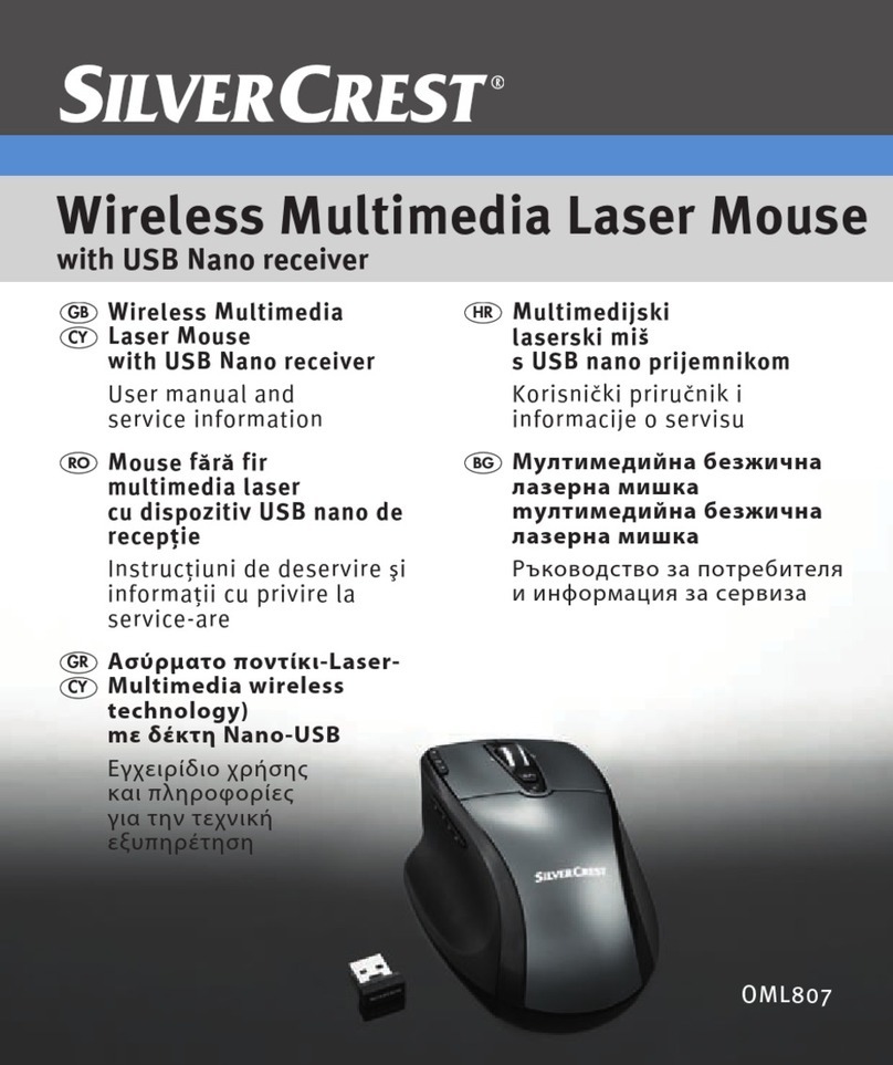 Silvercrest OML807 User manual Silvercrest OML807 User manual
