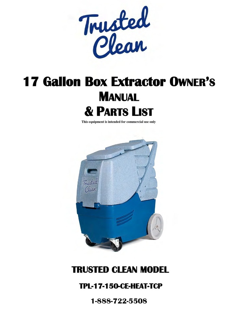 Trusted Clean TPL-17-150-CE-HEAT-TCP User manual Trusted Clean TPL-17-150-CE-HEAT-TCP User manual
