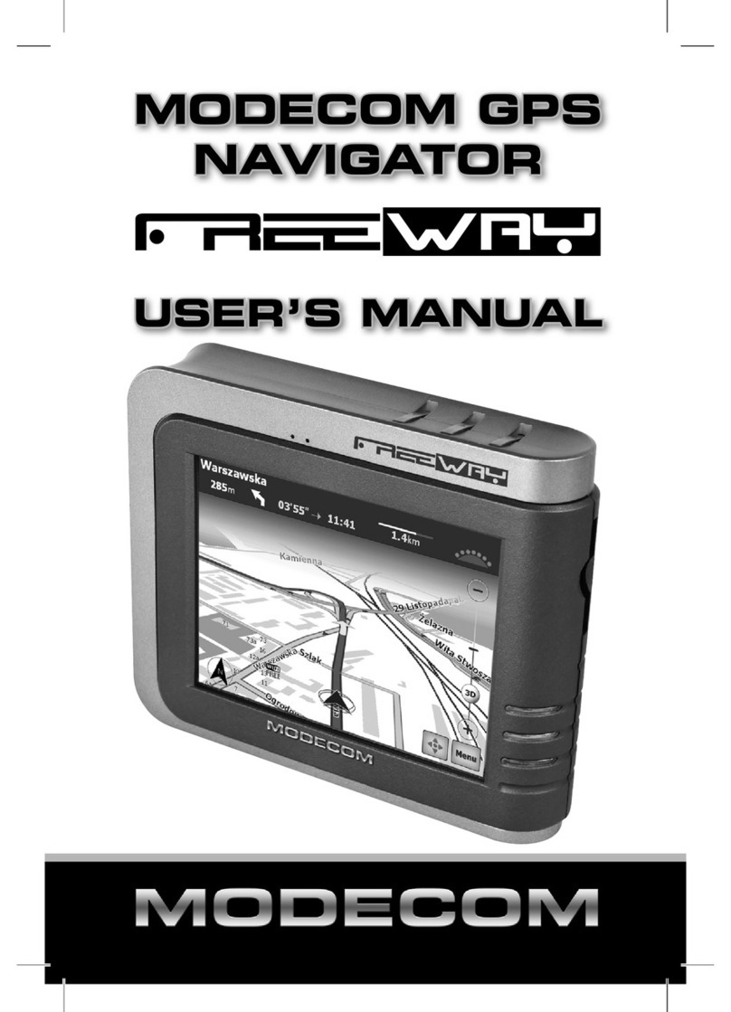 Modecom FreeWay User manual Modecom FreeWay User manual