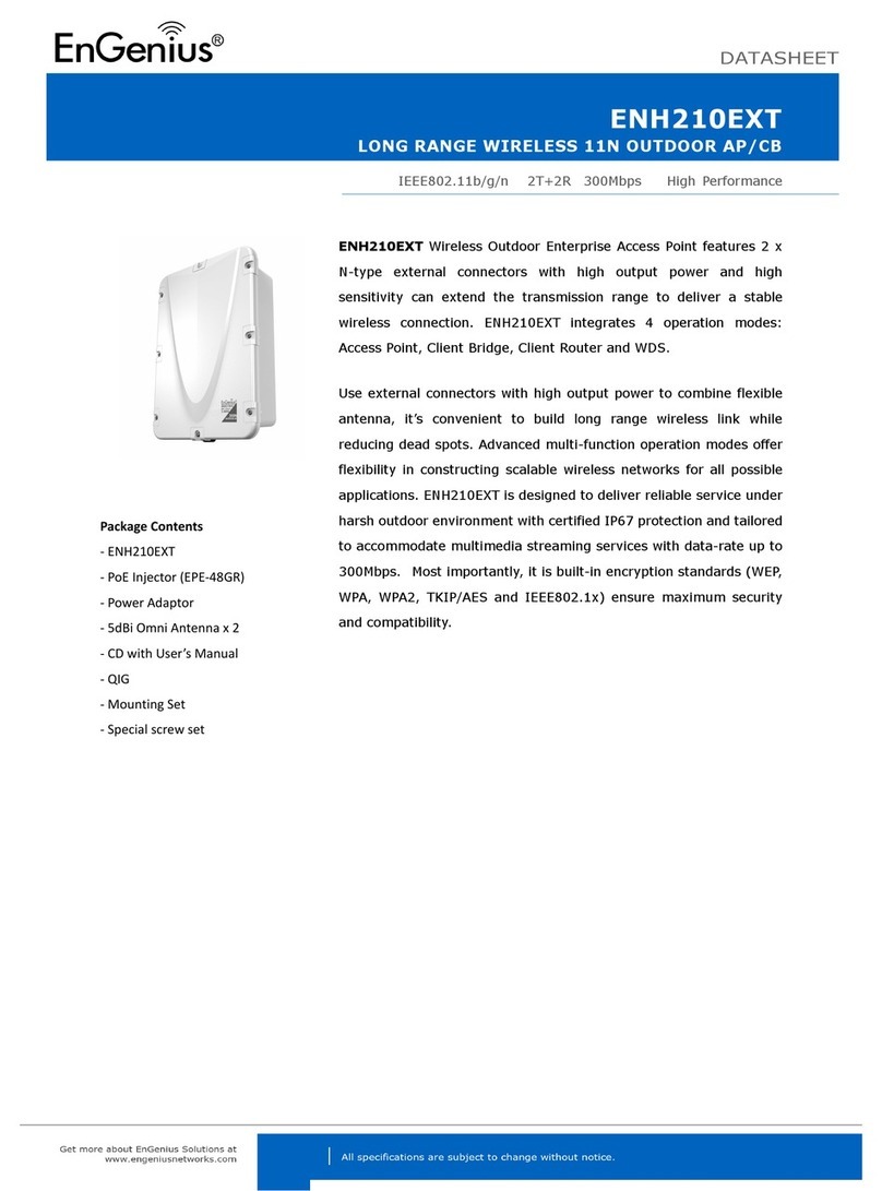 EnGenius ENH210EXT User manual